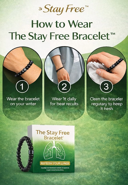 The Stay Free Anti-Smoking Bracelet™