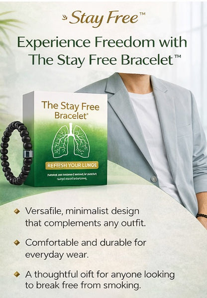 The Stay Free Anti-Smoking Bracelet™