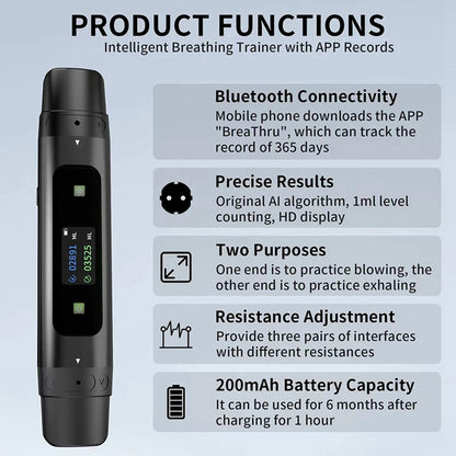 Aerya lung wellness breathing aid