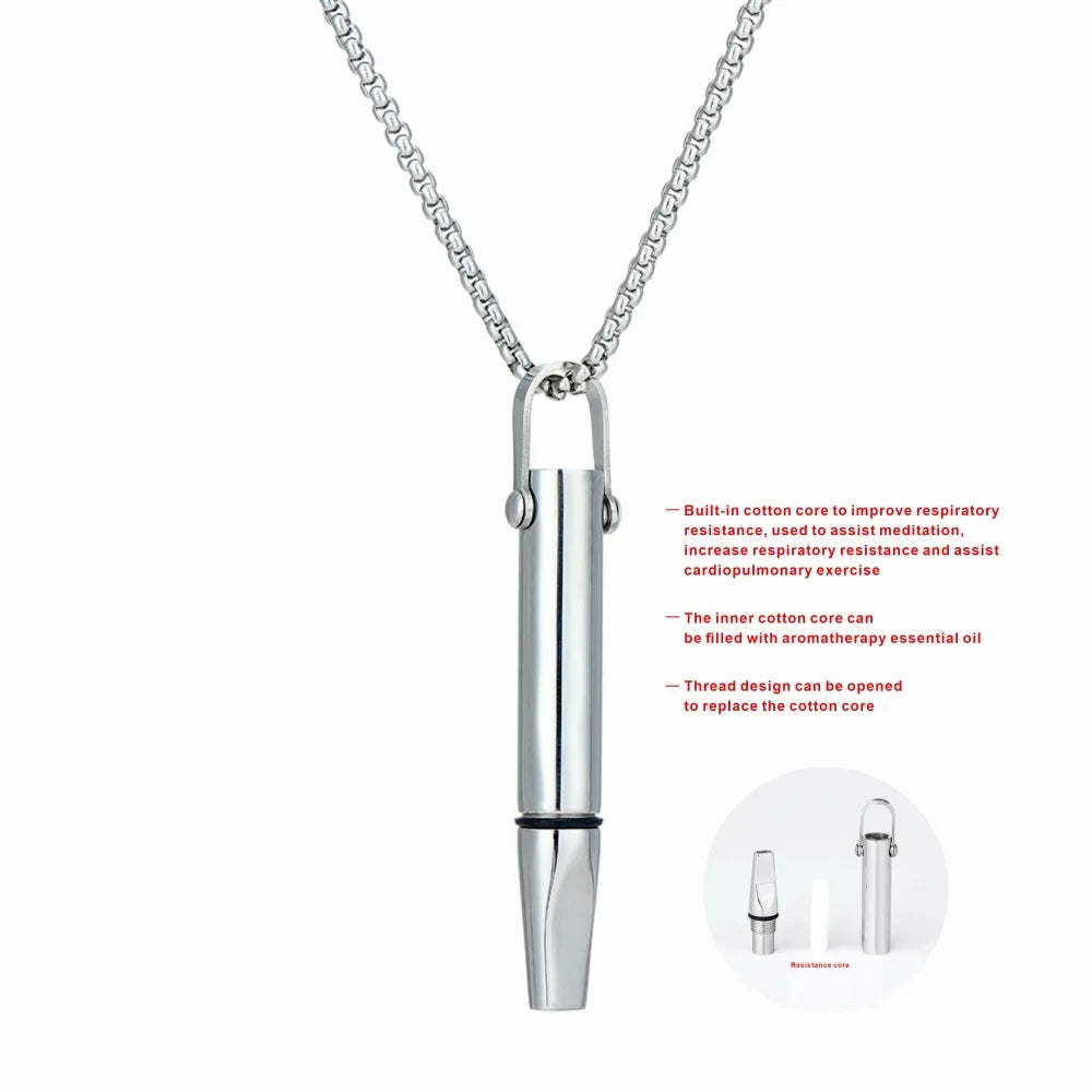 smart breathing necklace technical specificites