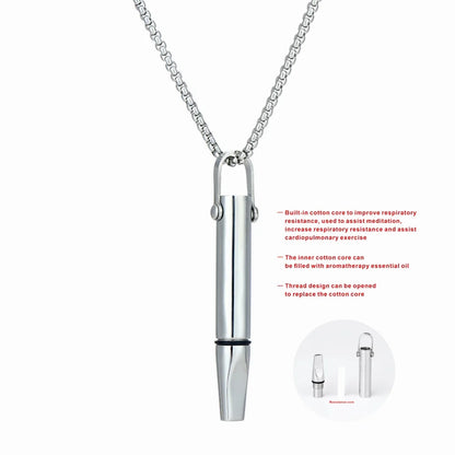 smart breathing necklace technical specificites