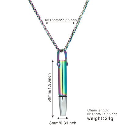 smart breathing necklace mesures
