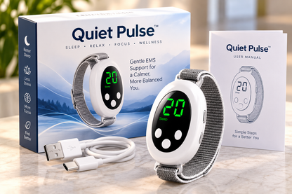 Quiet Pulse™ — package and accessories